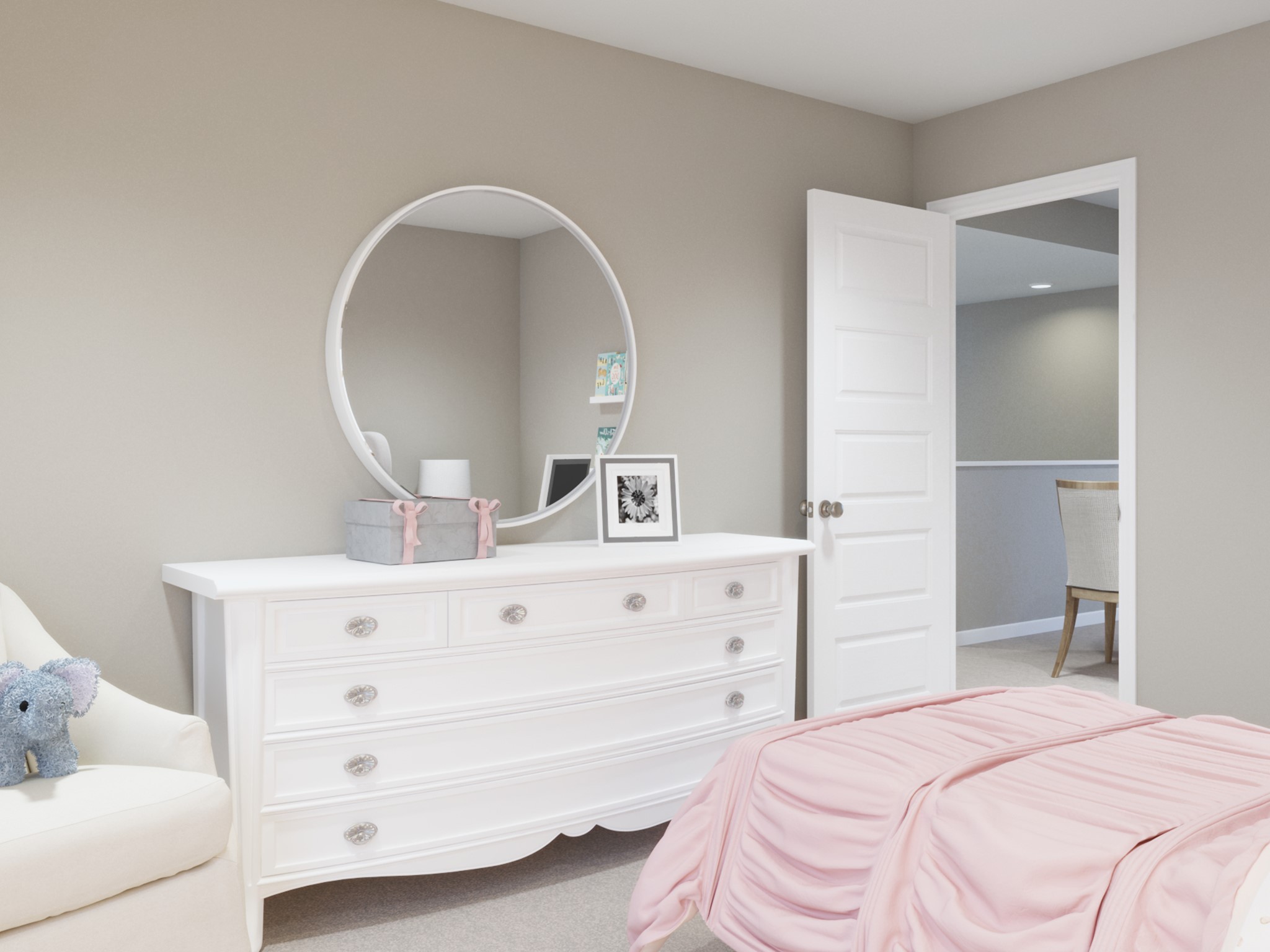 13659 Kit Run Splendora, TX 77372 - Photo 35 of 37 a bedroom with a bed and a dresser