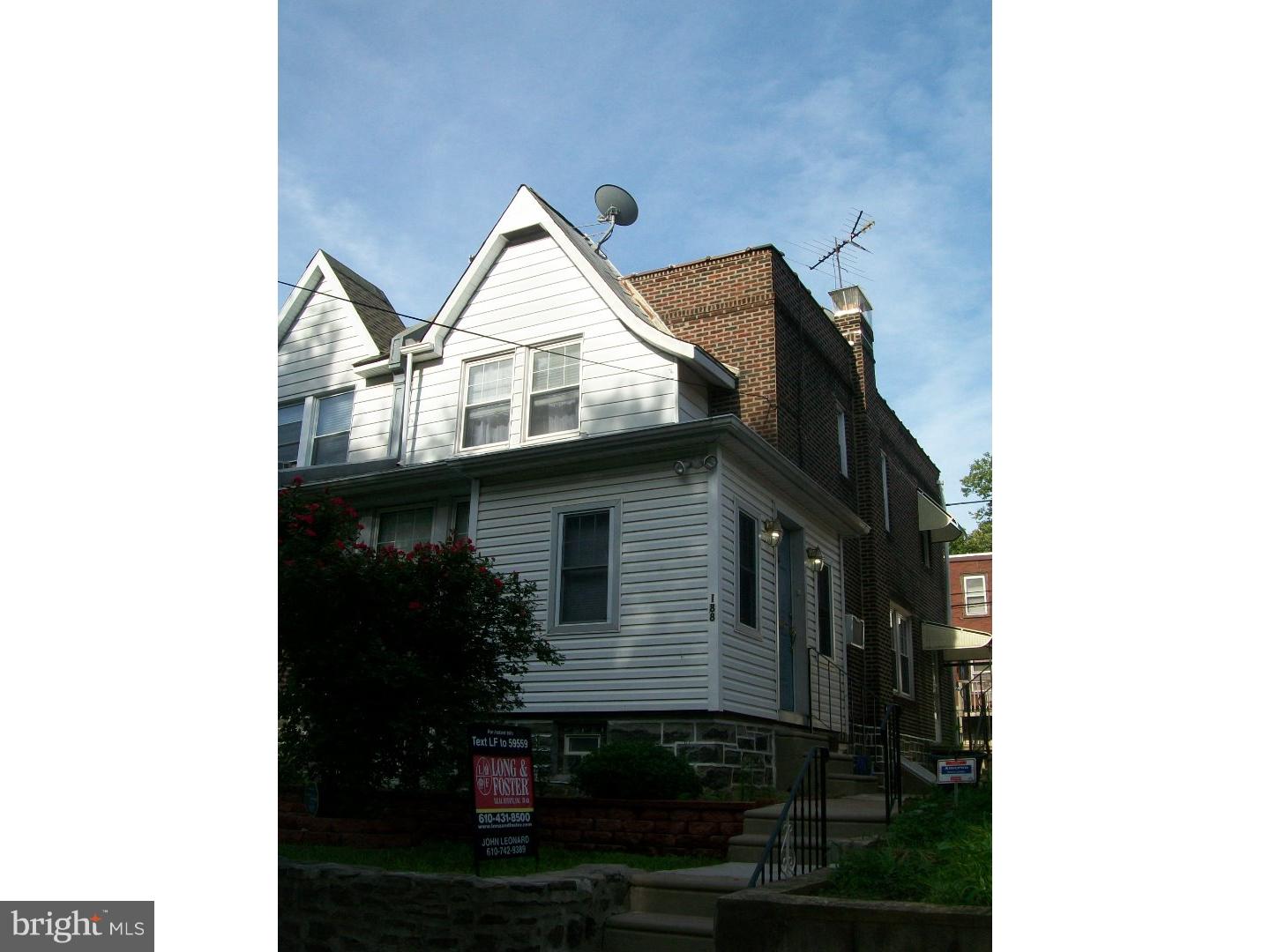 188 Glencoe Road Upper Darby, PA 19082 - Photo 1 of 25 Exterior Front