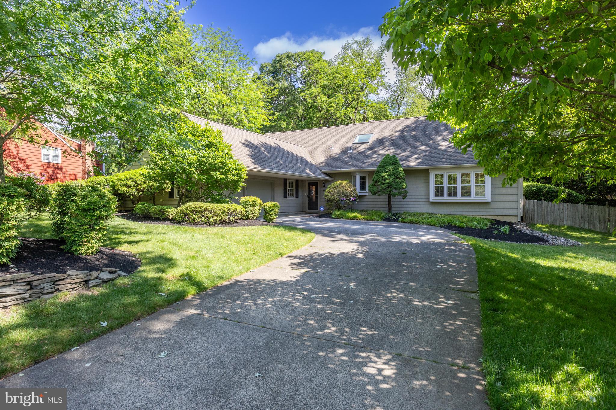 4 Rooftree Road Cherry Hill, NJ 08003 - Photo 42 of 42 a front view of a house with yard and green space