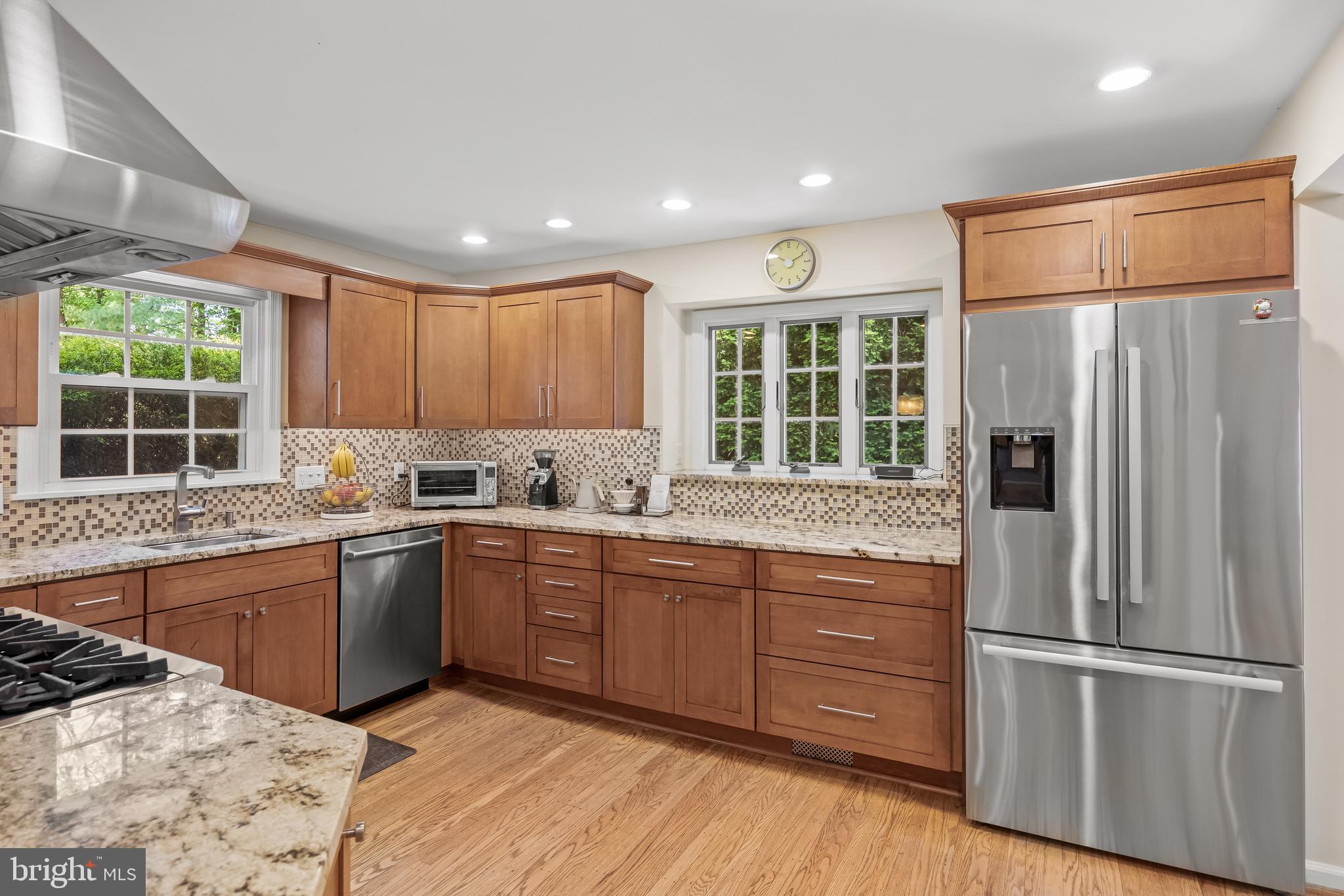 4 Rooftree Road Cherry Hill, NJ 08003 - Photo 10 of 42 a kitchen with stainless steel appliances granite countertop a refrigerator and a sink