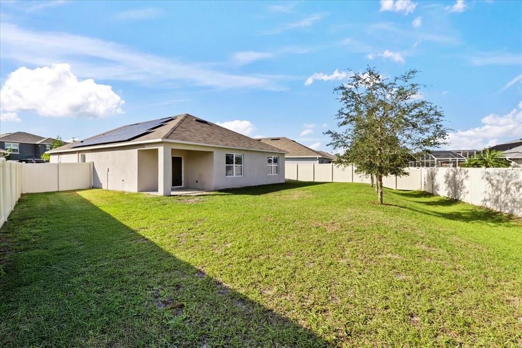 205 Old Mill Pond Road Palm Harbor, FL 34683 - Photo 40 of 57 a view of a house with a big yard and large trees