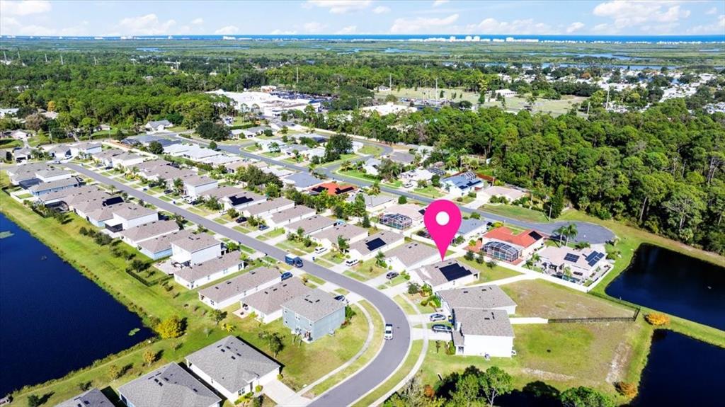 205 Old Mill Pond Road Palm Harbor, FL 34683 - Photo 53 of 57 an aerial view of residential house with outdoor space