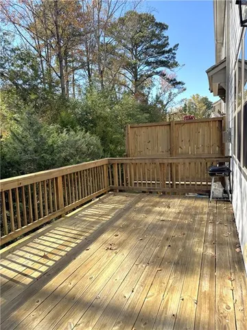 a view of a wooden floor