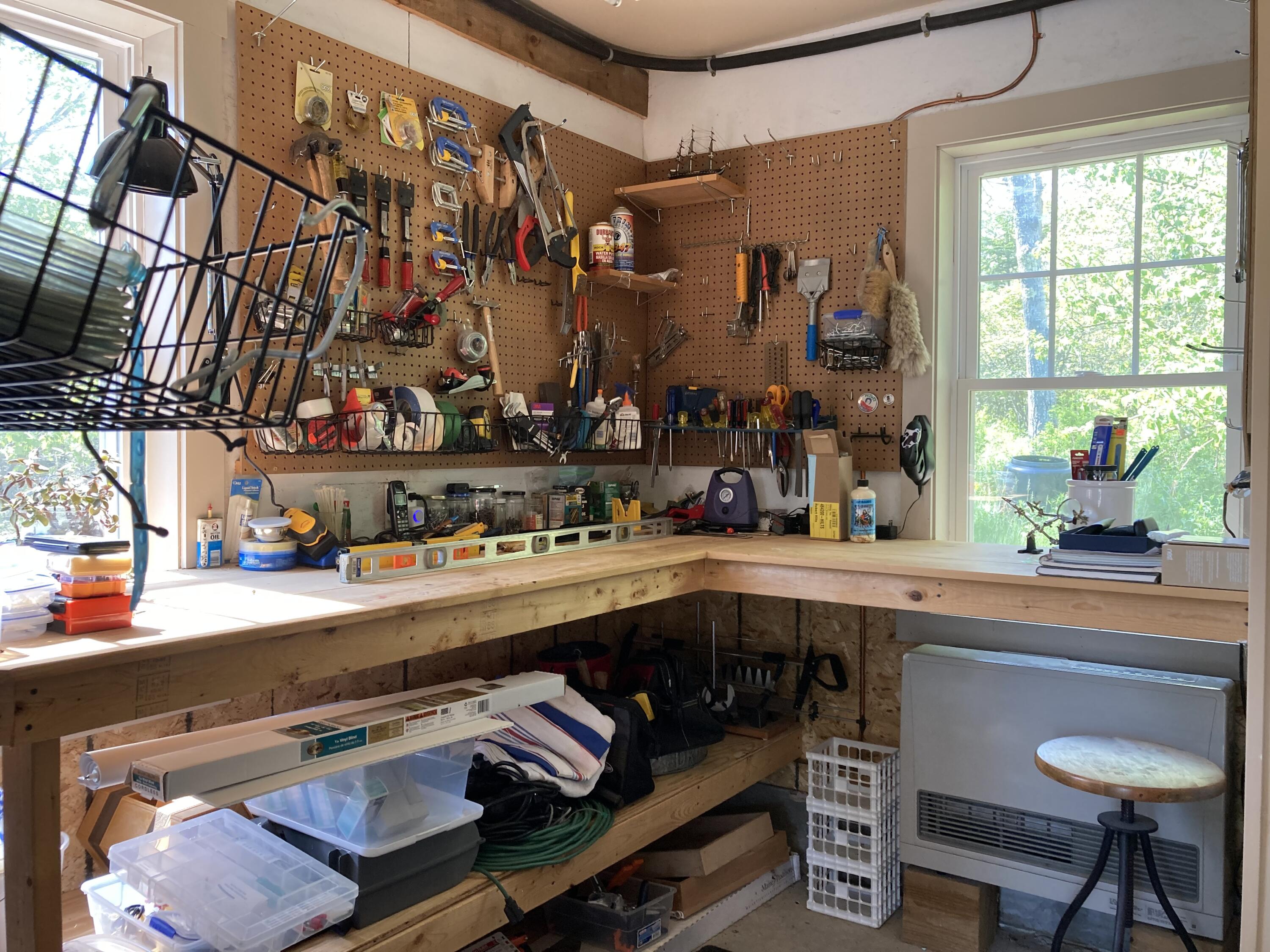 635 Corea Road Corea, ME 04624 - Photo 24 of 35 Heated garage workshop.