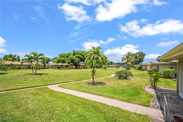 a park with lots of green space