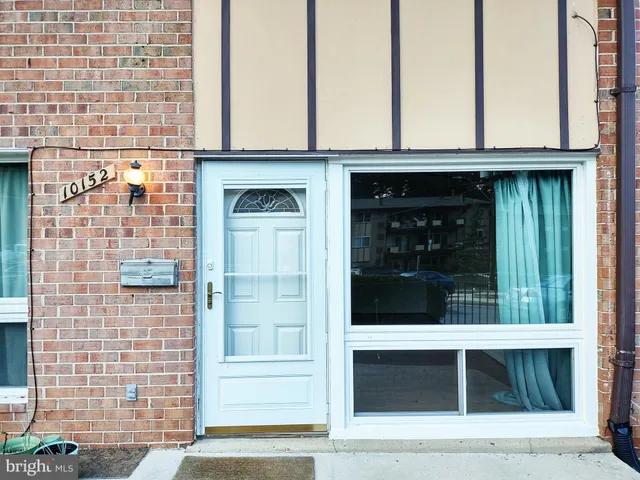 a view of building with entrance