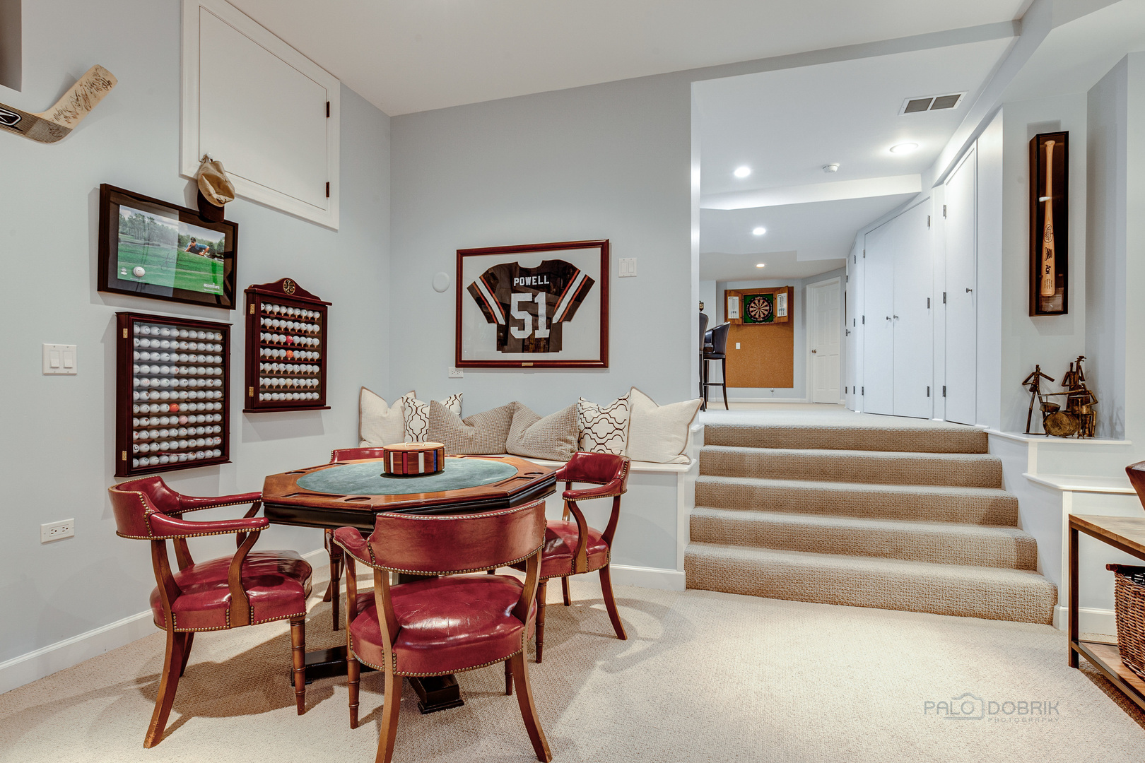 1267 West Deerpath Road Lake Forest, IL 60045 - Photo 32 of 47 a dining room with furniture and wooden floor