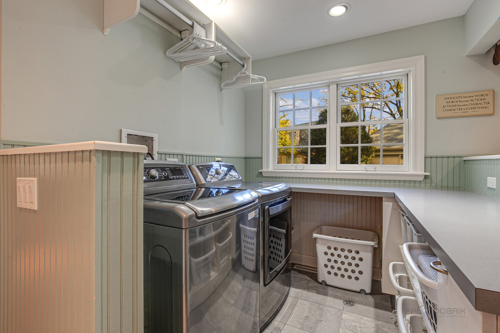 1267 West Deerpath Road Lake Forest, IL 60045 - Photo 37 of 47 a utility room with dryer and washer