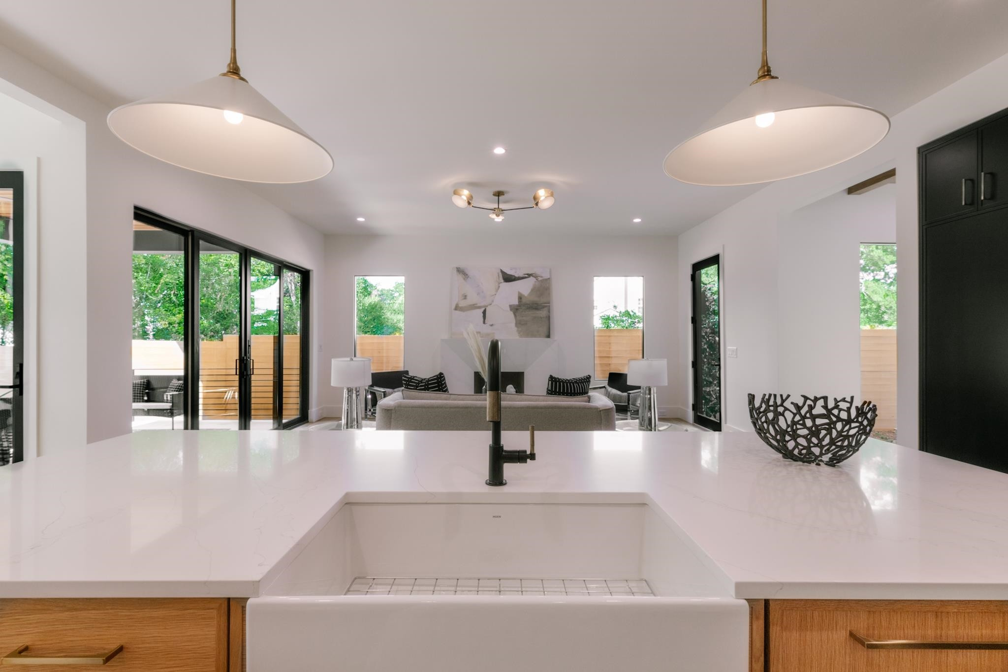 807 Chamberlain Street Raleigh, NC 27607 - Photo 30 of 40 a living room with furniture and a large window