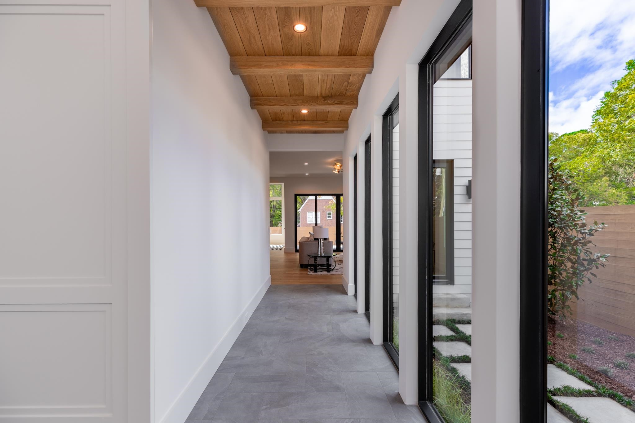 807 Chamberlain Street Raleigh, NC 27607 - Photo 8 of 40 a view of a hallway