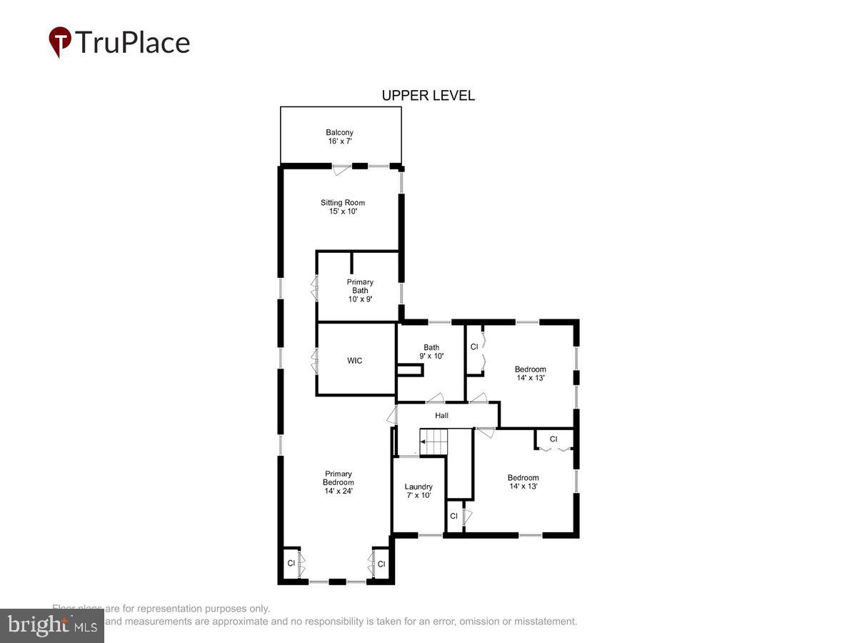 11201 Midvale Road Kensington, MD 20895 - Photo 43 of 44 Second level floor plan.