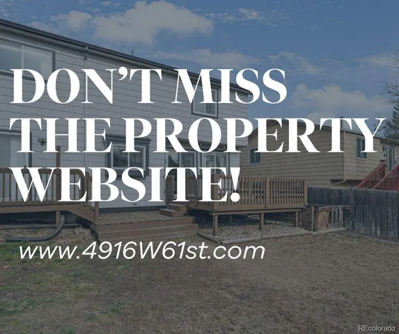 $615,000 | 4916 West 61st Place, Arvada, CO 80003