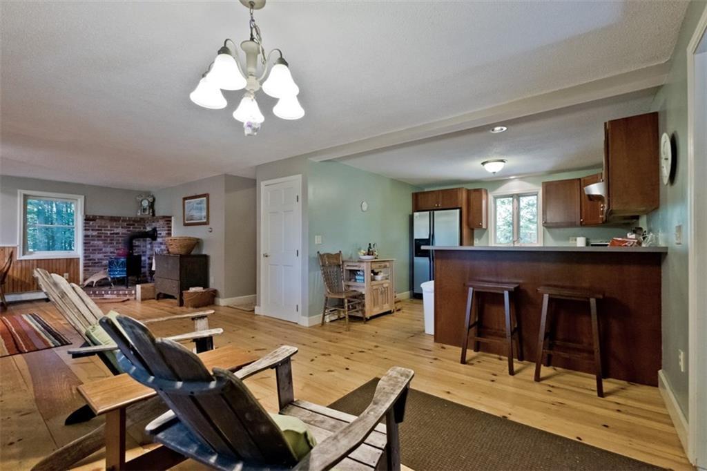 332 Del Chadbourne Road Bridgton, ME 04009 - Photo 5 of 31 From entry into dining, living,...