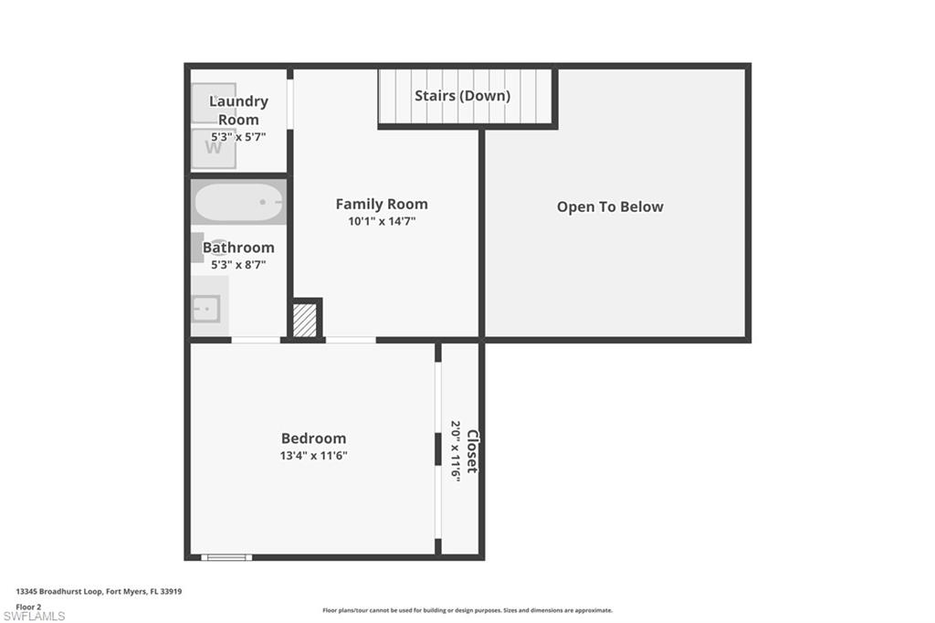 13345 Broadhurst Loop Fort Myers, FL 33919 - Photo 33 of 33 View of floor plan / room layout