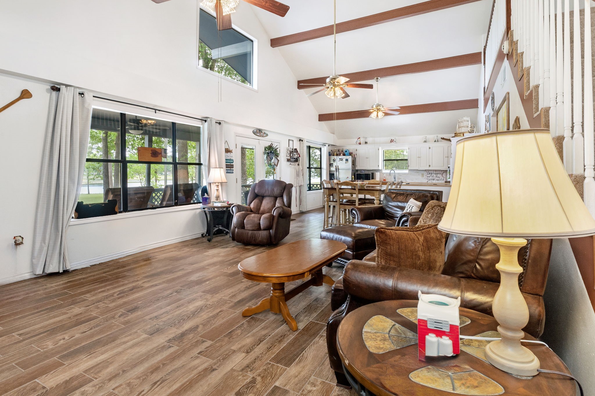 628 County Road 452 Bronson, TX 75930 - Photo 20 of 50 a living room with furniture and a window