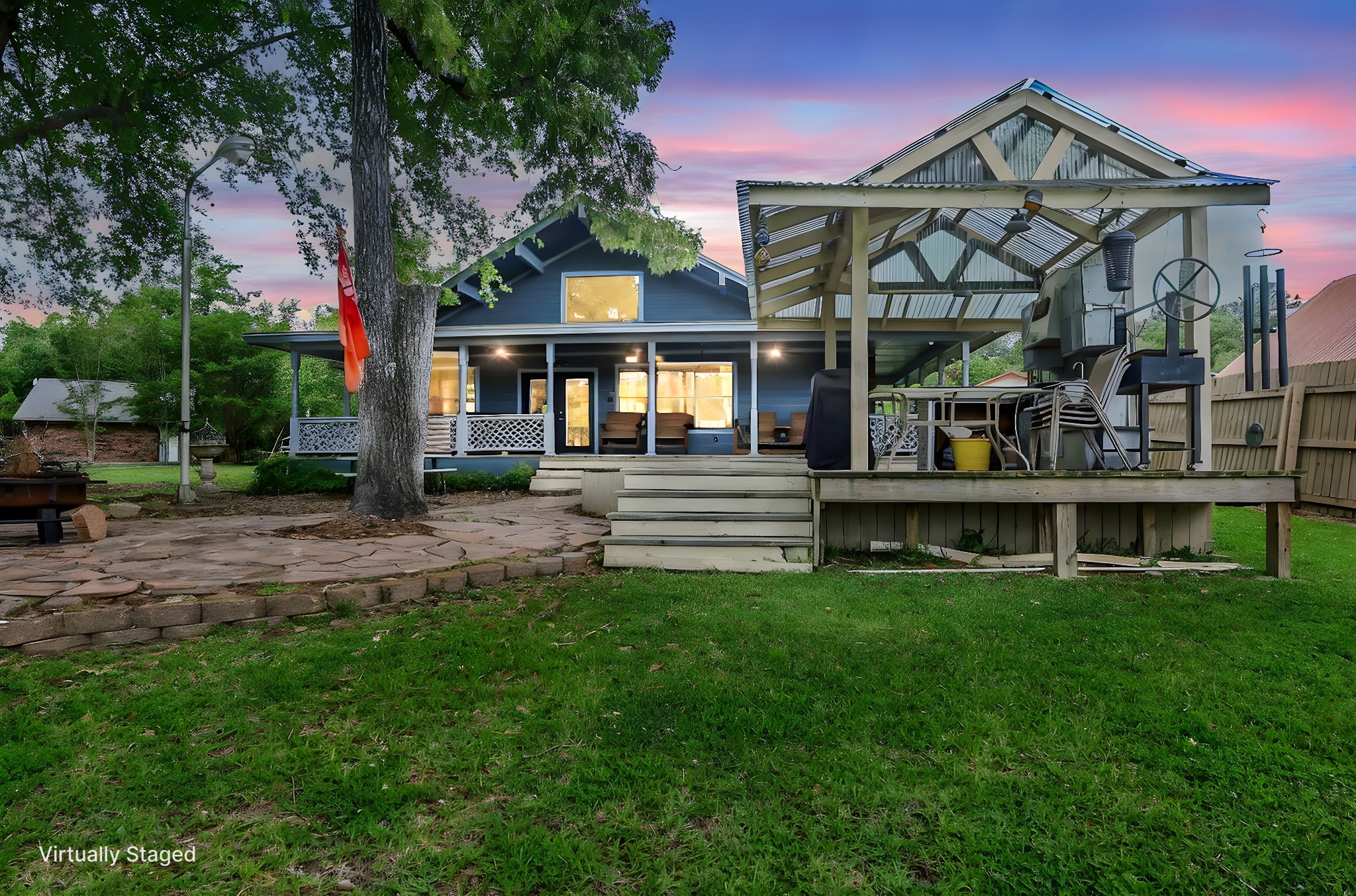 628 County Road 452 Bronson, TX 75930 - Photo 2 of 50 a front view of a house with a yard