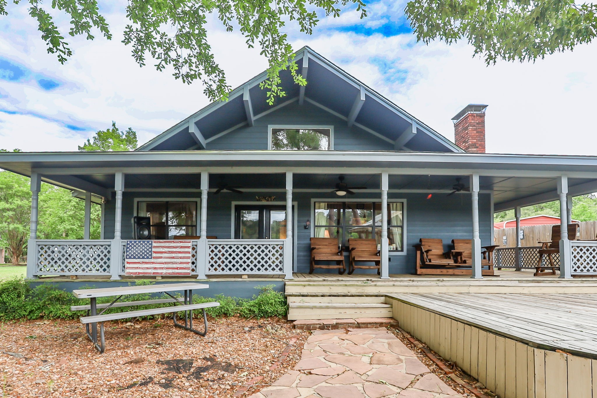 628 County Road 452 Bronson, TX 75930 - Photo 4 of 50 a view of a house with a porch