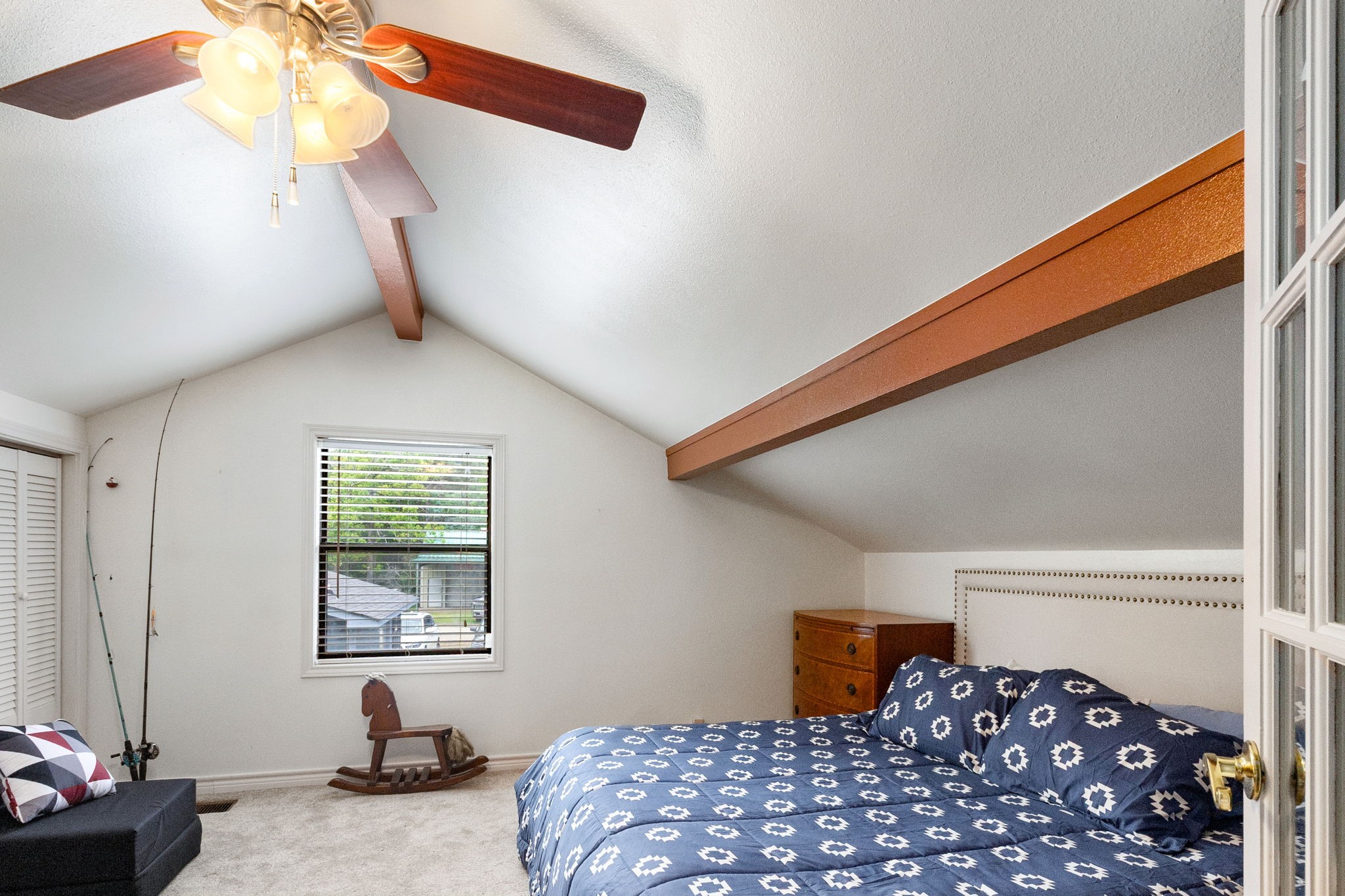 628 County Road 452 Bronson, TX 75930 - Photo 43 of 50 a bedroom with a bed and a window