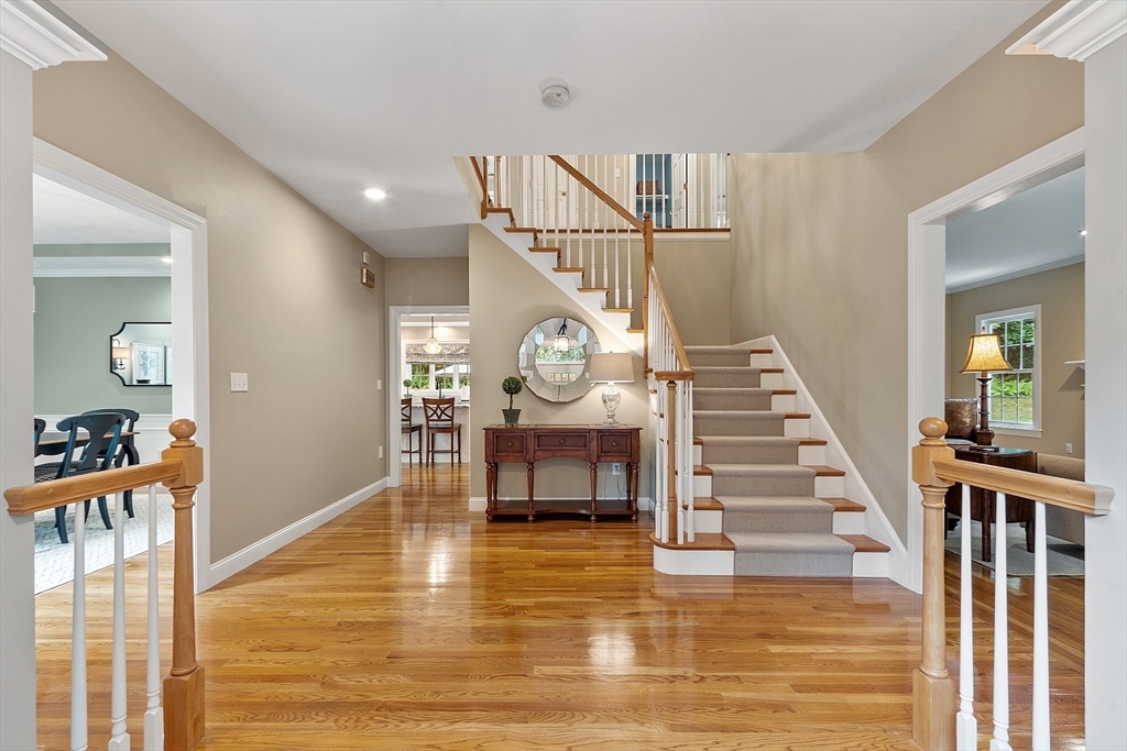 3 Coderre Way Andover, MA 01810 - Photo 3 of 42 a view of entryway and hall with wooden floor