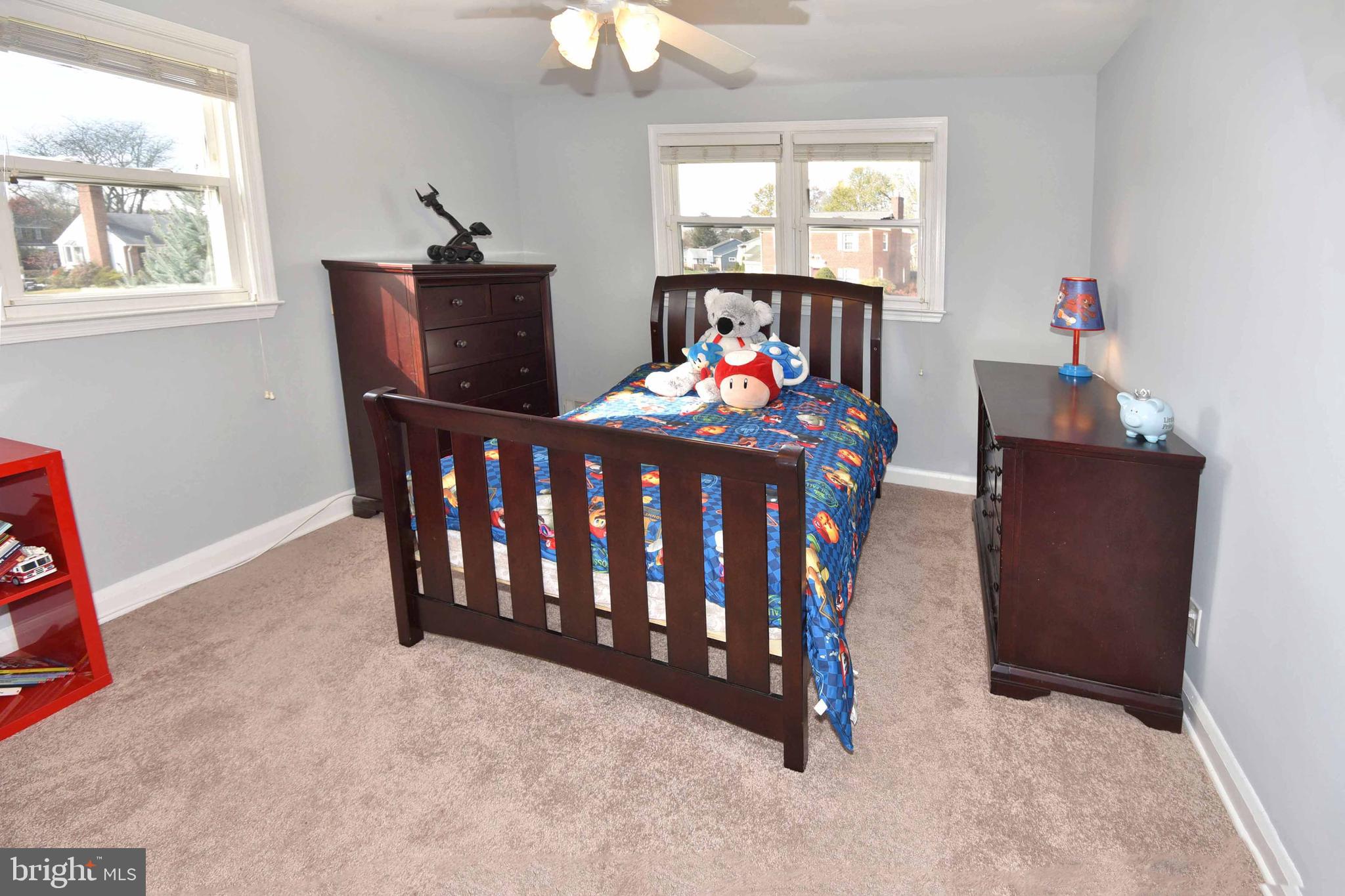 8305 Alston Road Towson, MD 21204 - Photo 14 of 24 Bedroom #2 includes oversized closet & 2 windows