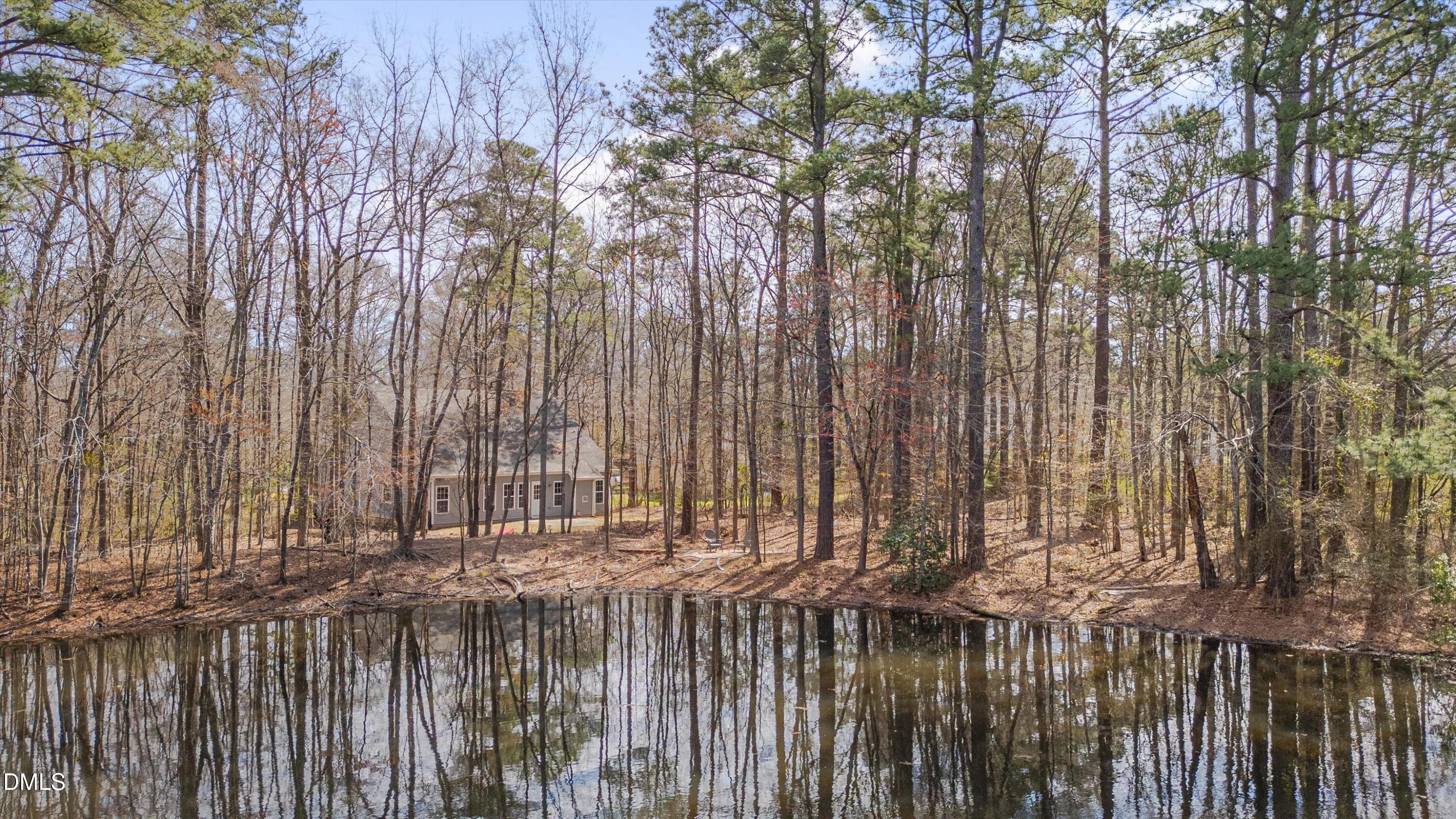 2604 Spring Drive Raleigh, NC 27610 - Photo 18 of 23 Peaceful Wooded Lot with a Pond View