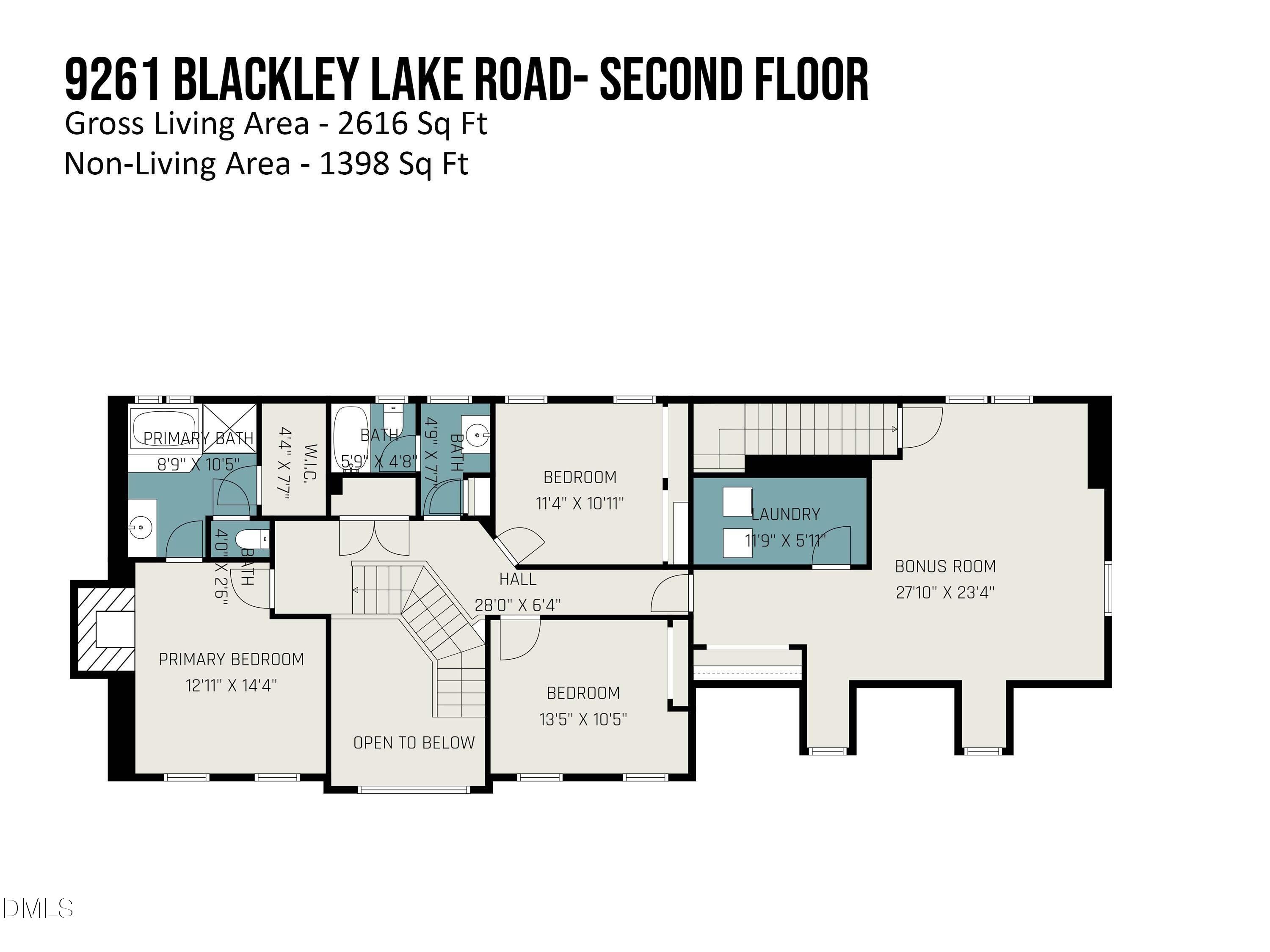 9261 Blackley Lake Road Wake Forest, NC 27587 - Photo 39 of 41 9261_blackley_lake_road-_second_floor_82