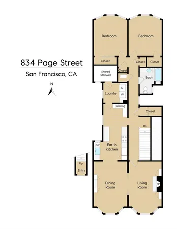 $1,495,000 | 834 Page Street, San Francisco, CA 94117