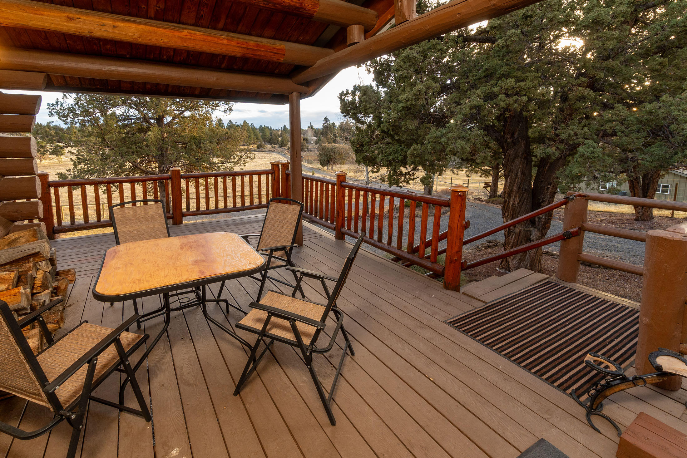 60384 Arnold Market Road Bend, OR 97702 - Photo 51 of 93 Plenty of room for outdoor furniture, or covering dining. This is such a welcoming entry.