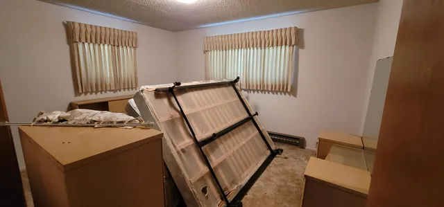 a room with storage and utility