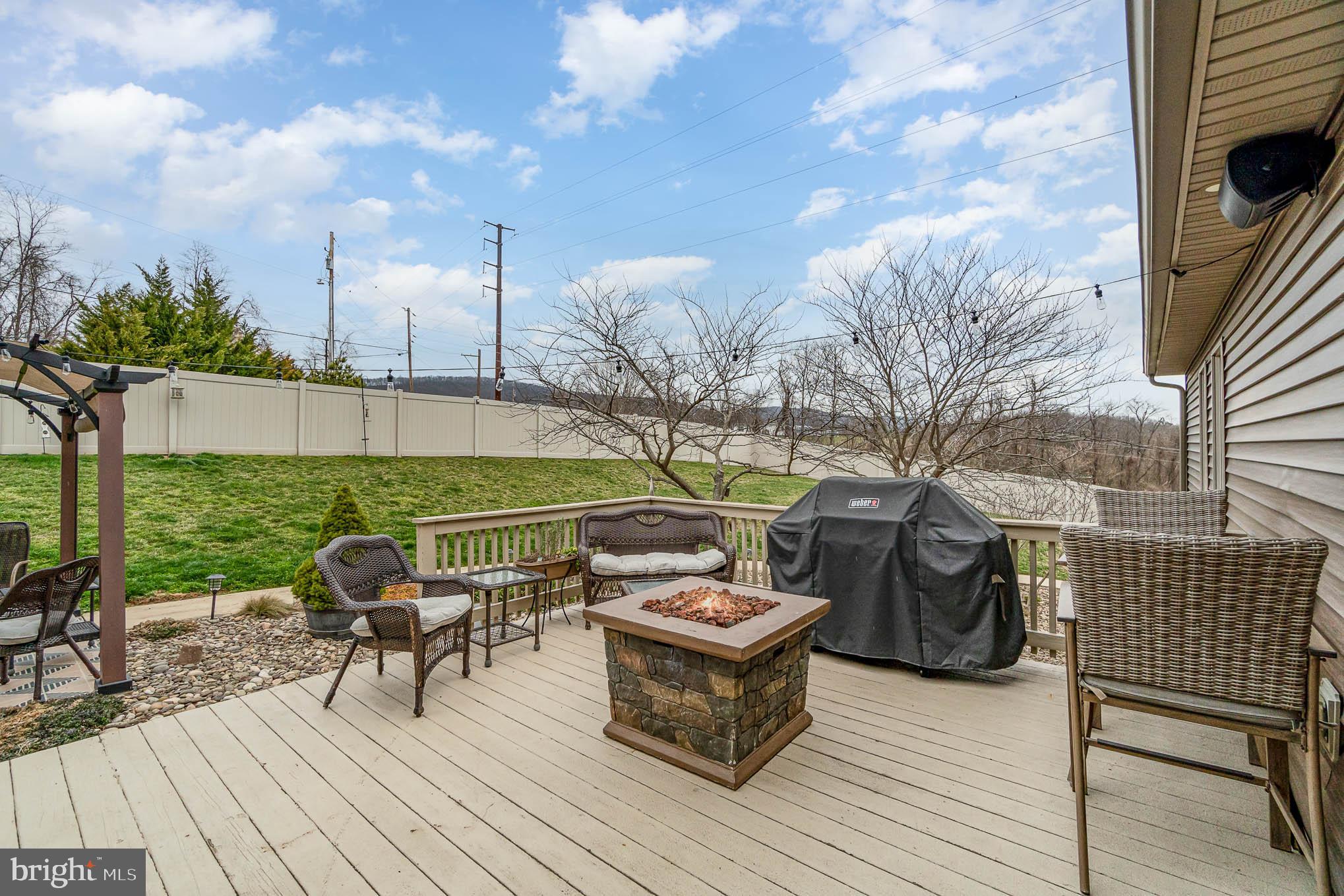 285 Ebenezer Road Halifax, PA 17032 - Photo 45 of 57 Rear Patio with Amazing Views
