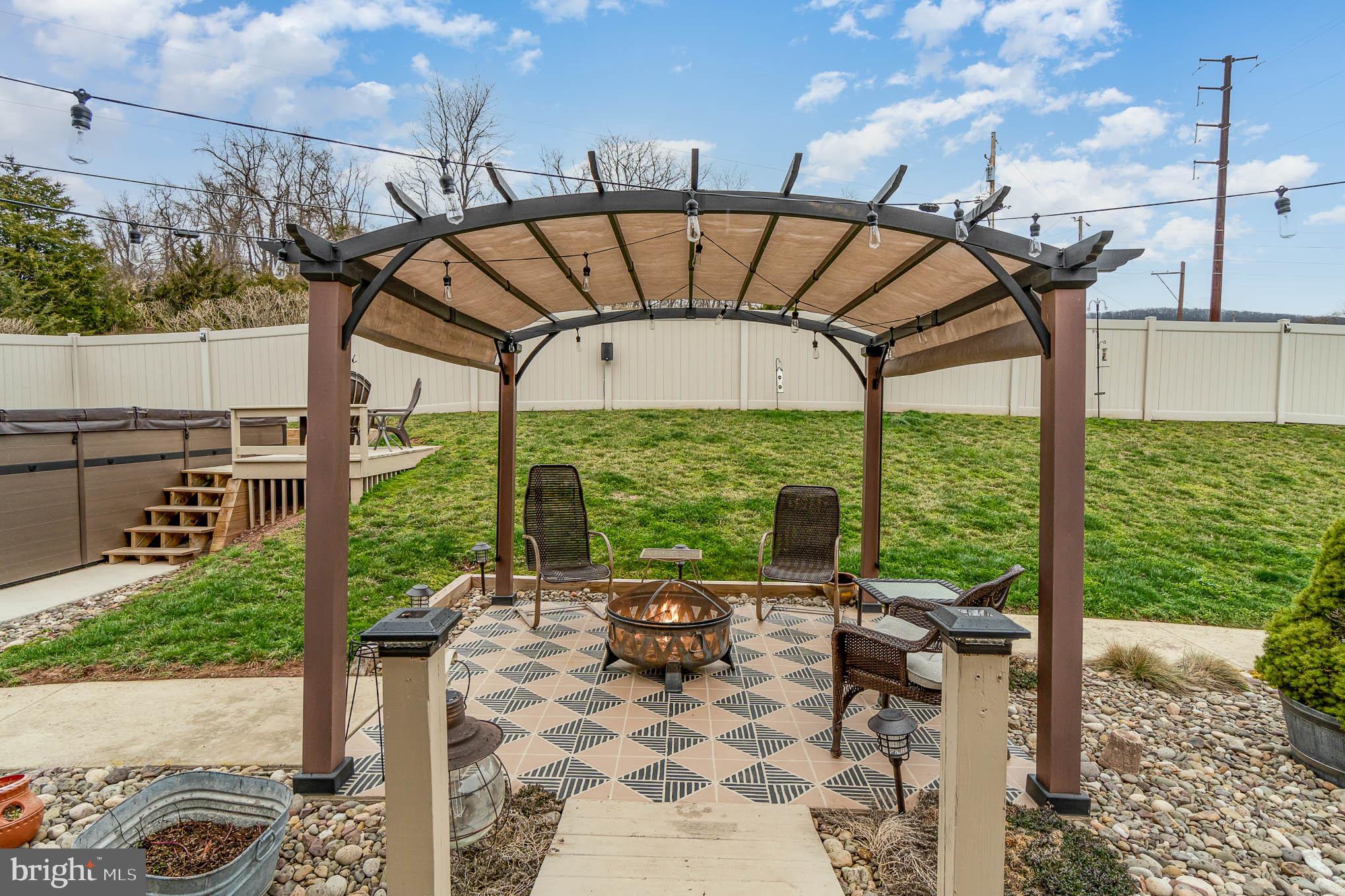 285 Ebenezer Road Halifax, PA 17032 - Photo 47 of 57 Pergola remains with the home!