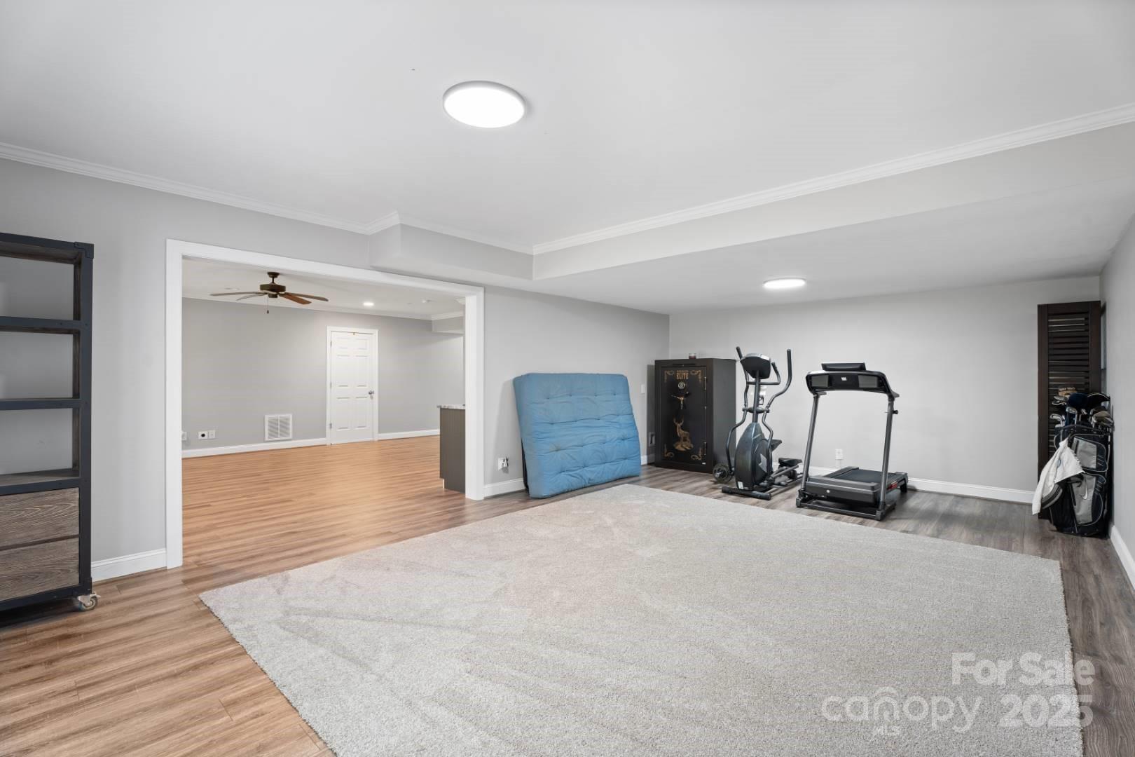 153 Canyon Road Mocksville, NC 27028 - Photo 41 of 46 a view of a room with gym equipment