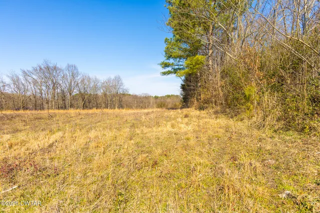 a view of yard covered with snow