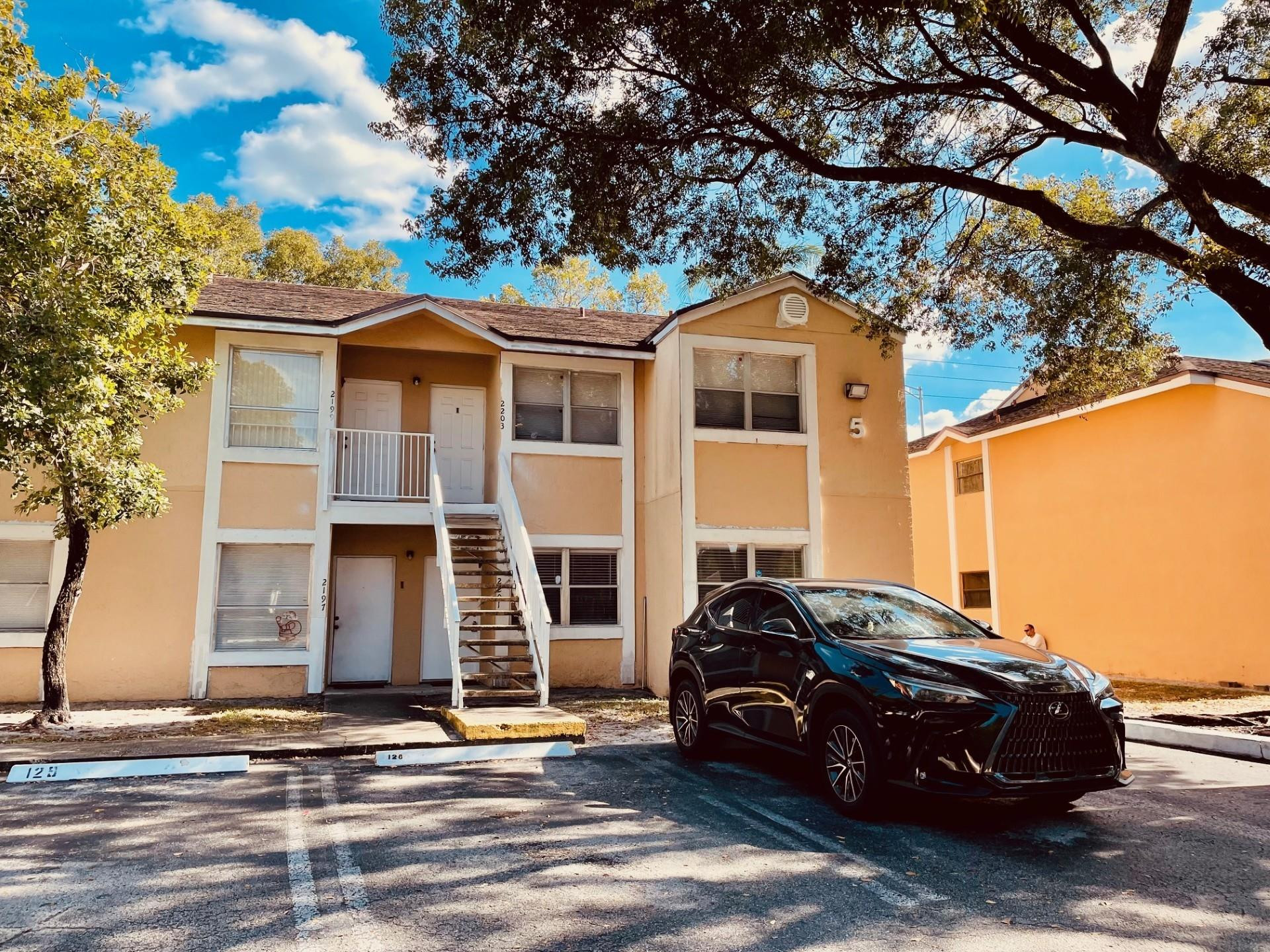 2201 Southwest 80th Terrace, Unit 2201 Miramar, FL 33025 - Photo 3 of 26 a car parked in front of a house