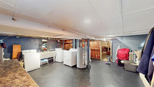 a view of a room with toys