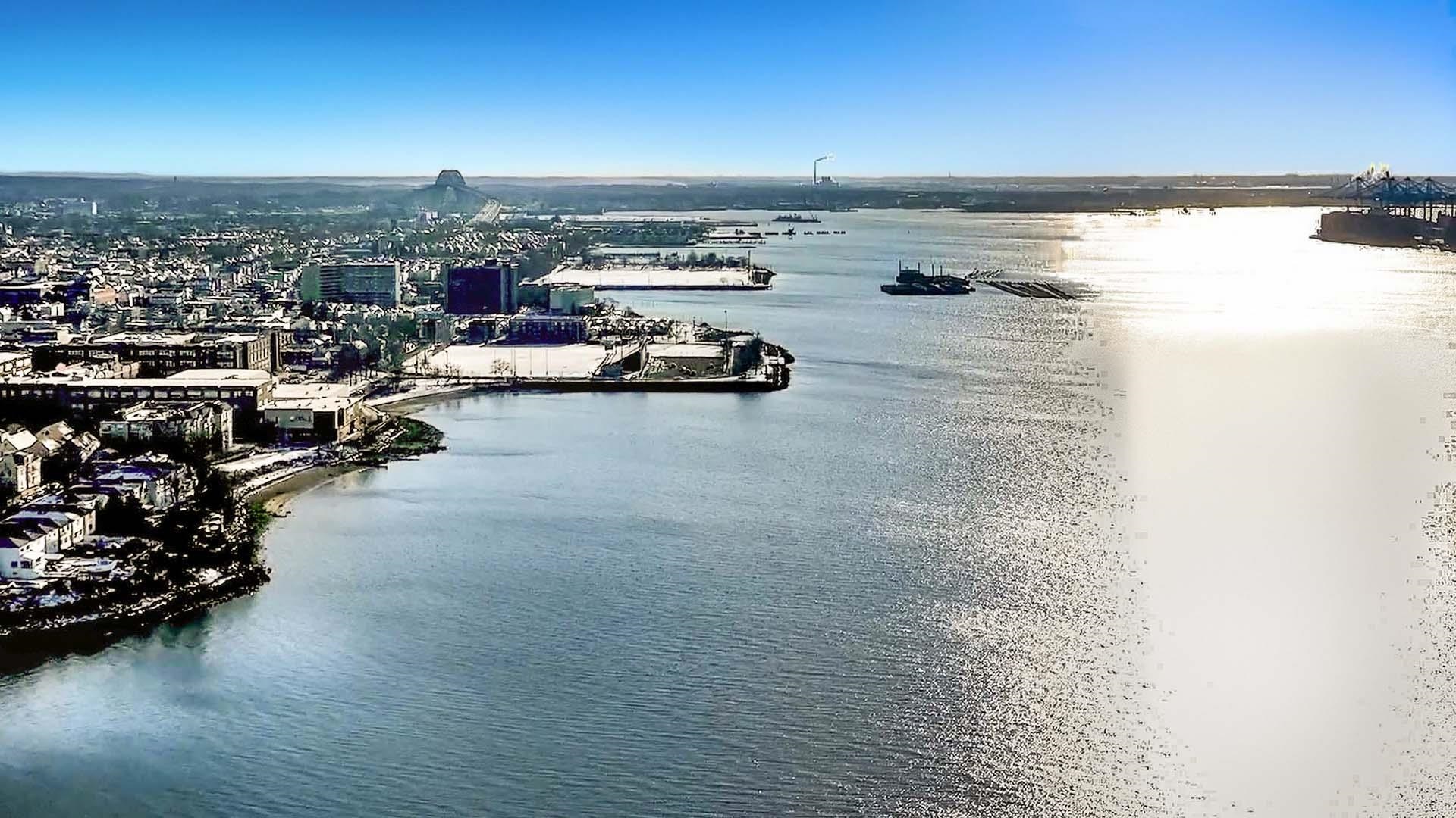 159 West 32nd Street Bayonne, NJ 07002 - Photo 44 of 47 a view of a terrace with lawn chairs