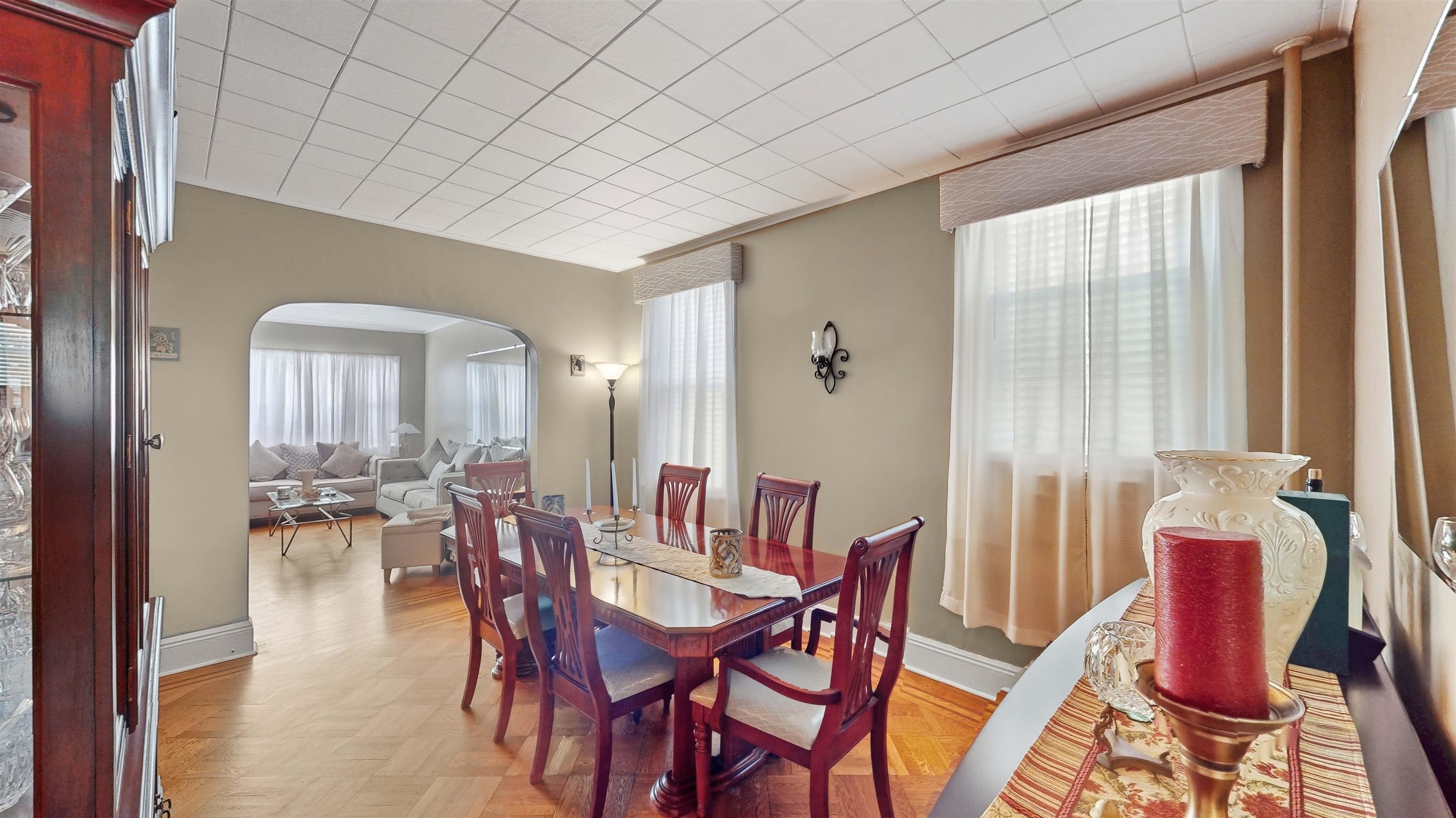 159 West 32nd Street Bayonne, NJ 07002 - Photo 7 of 47 a dining room with furniture and window