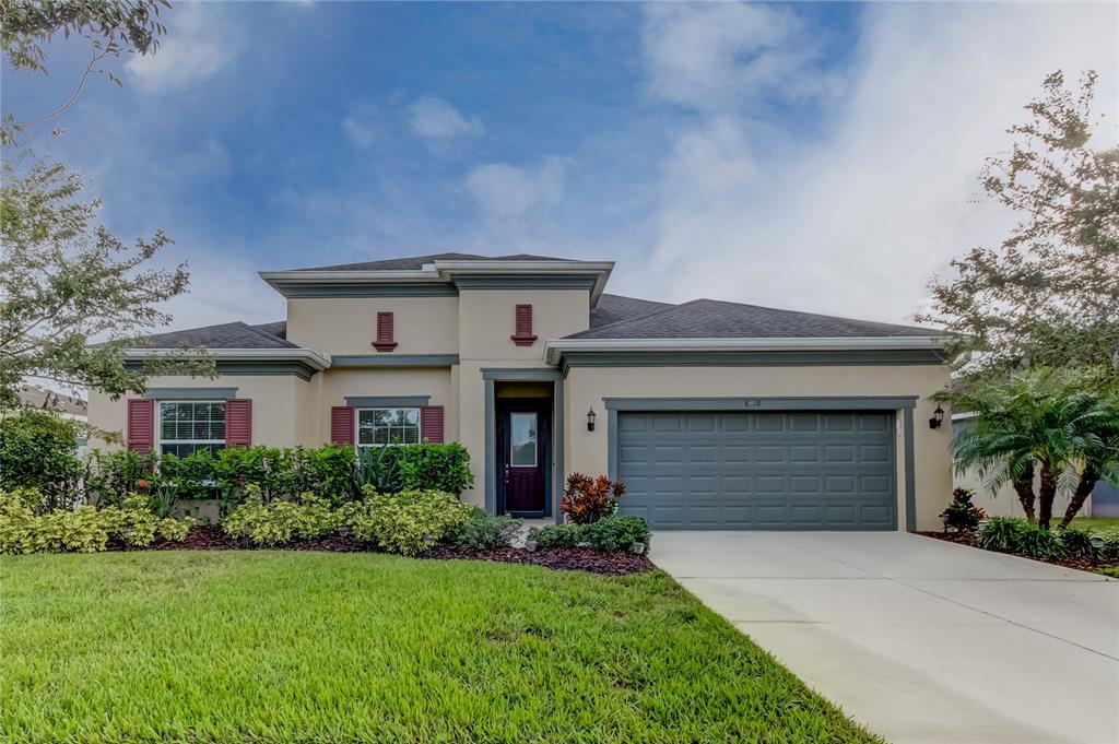 8308 Sky Eagle Drive Tampa, FL 33635 - Photo 1 of 1 Front of Home with 3 Car Garage/Tandem
