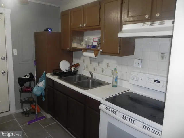 a close view of a closet