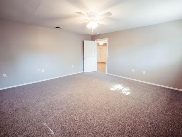 a view of empty room