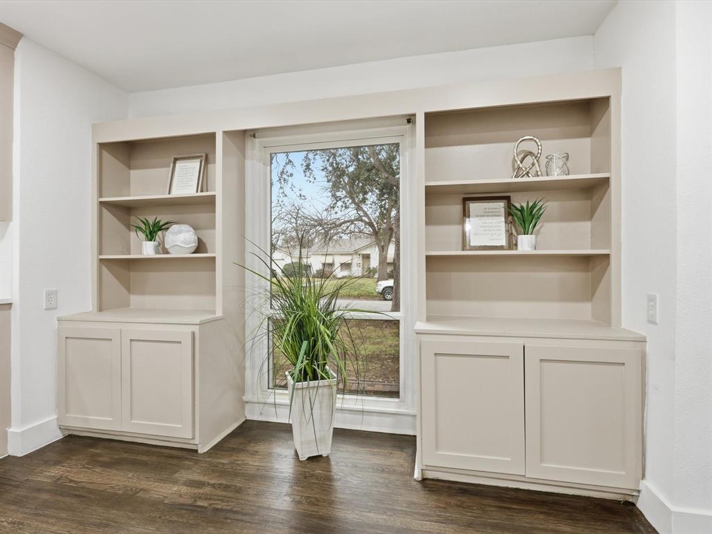 6624 Reeves Street Richland Hills, TX 76118 - Photo 3 of 27 a view of front door with wooden floor