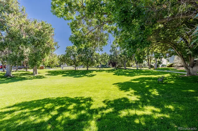 a view of outdoor space with deck and yard