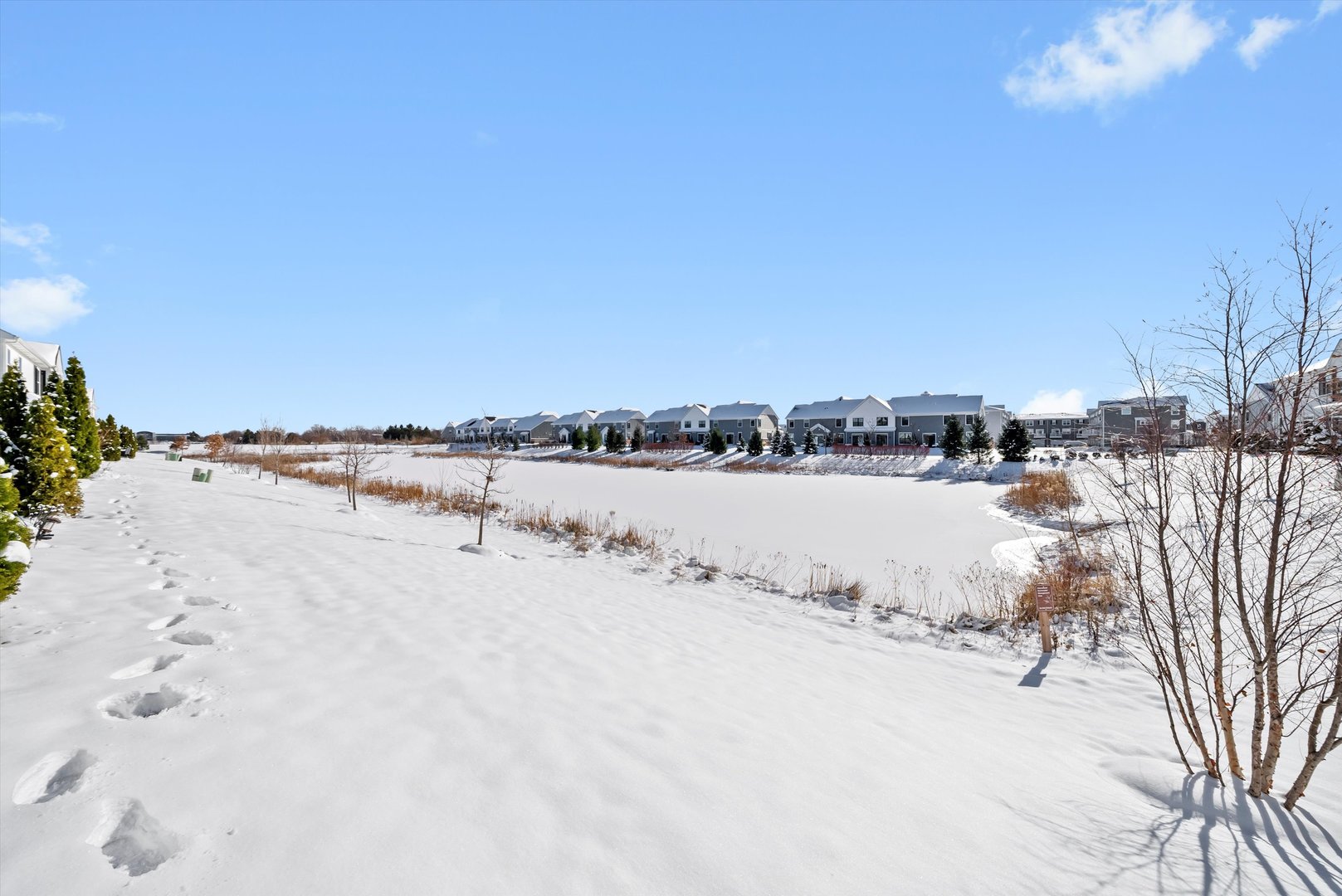 4177 Irving Road Aurora, IL 60504 - Photo 36 of 39 a view of a lake with a city