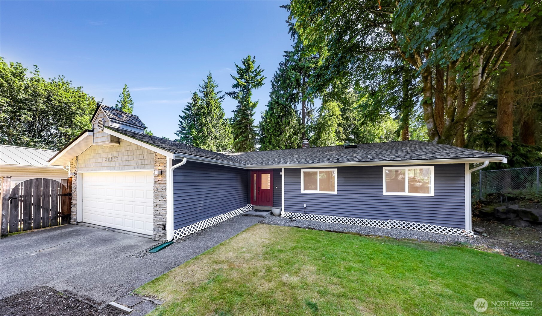 21313 2nd Drive Southeast Bothell, WA 98021 - Photo 1 of 30 a view of front of a house with a yard