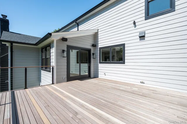 a view of a house with a balcony