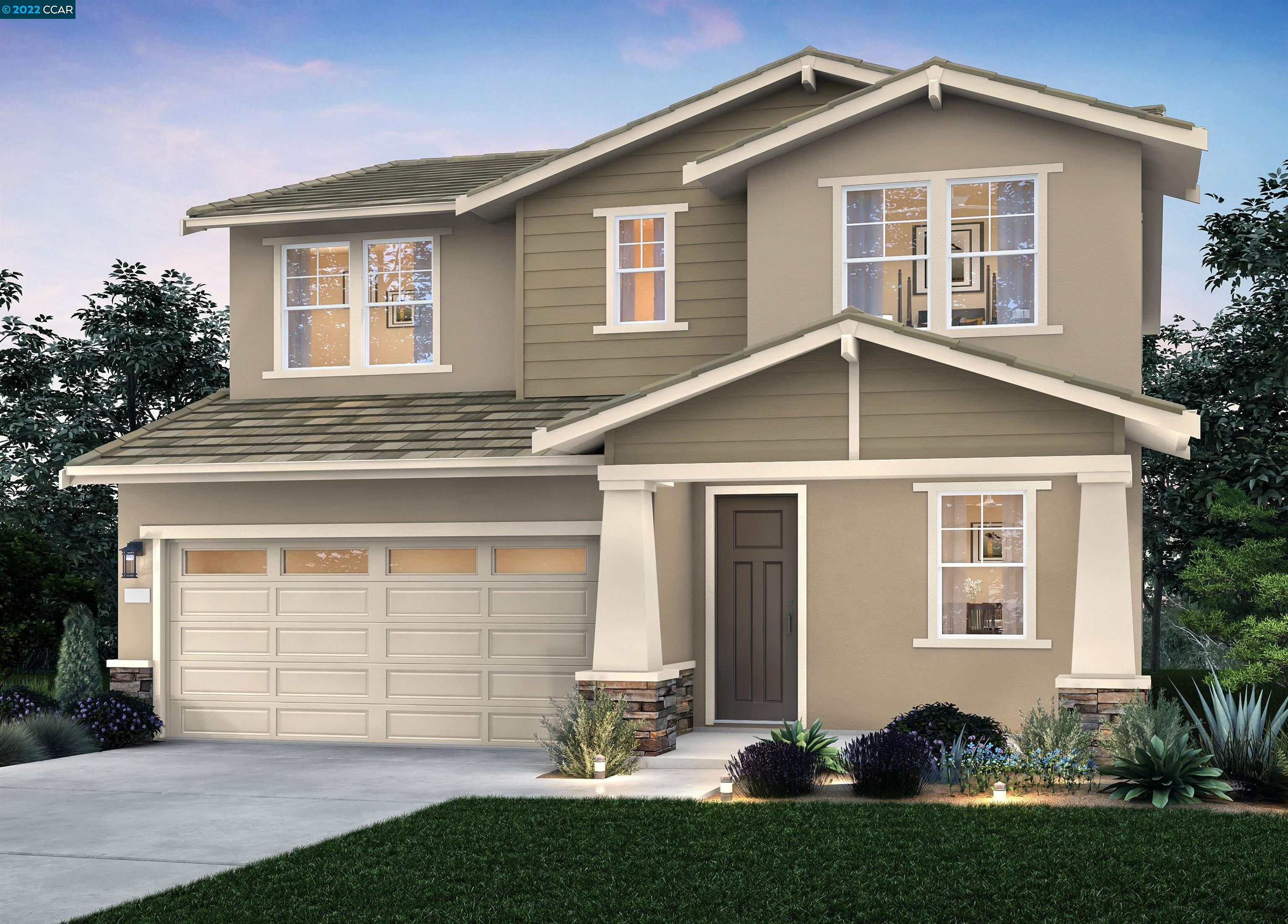 481 Ramos Ranch Road Oakley, CA 94561 - Photo 1 of 1 a front view of a house with a yard and garage