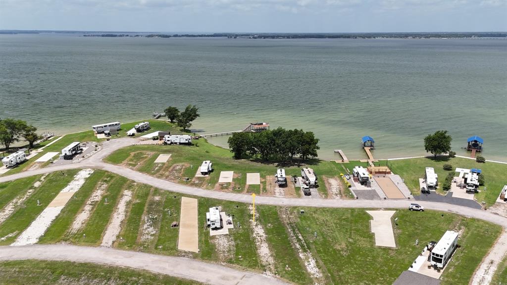 5136 Peninsula Road Kerens, TX 75144 - Photo 2 of 40 Aerial view showing the lot’s waterfront location.