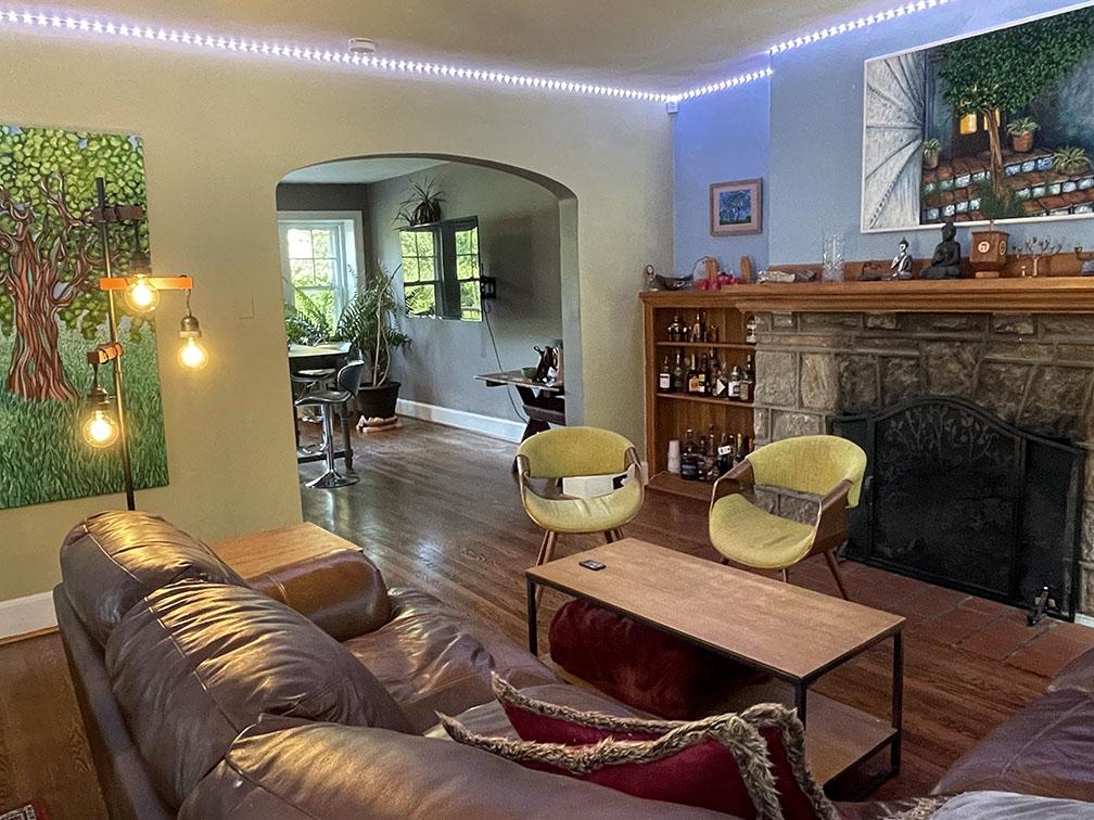 15 Cornell Road Bala Cynwyd, PA 19004 - Photo 3 of 24 Living Room with view into Dining room