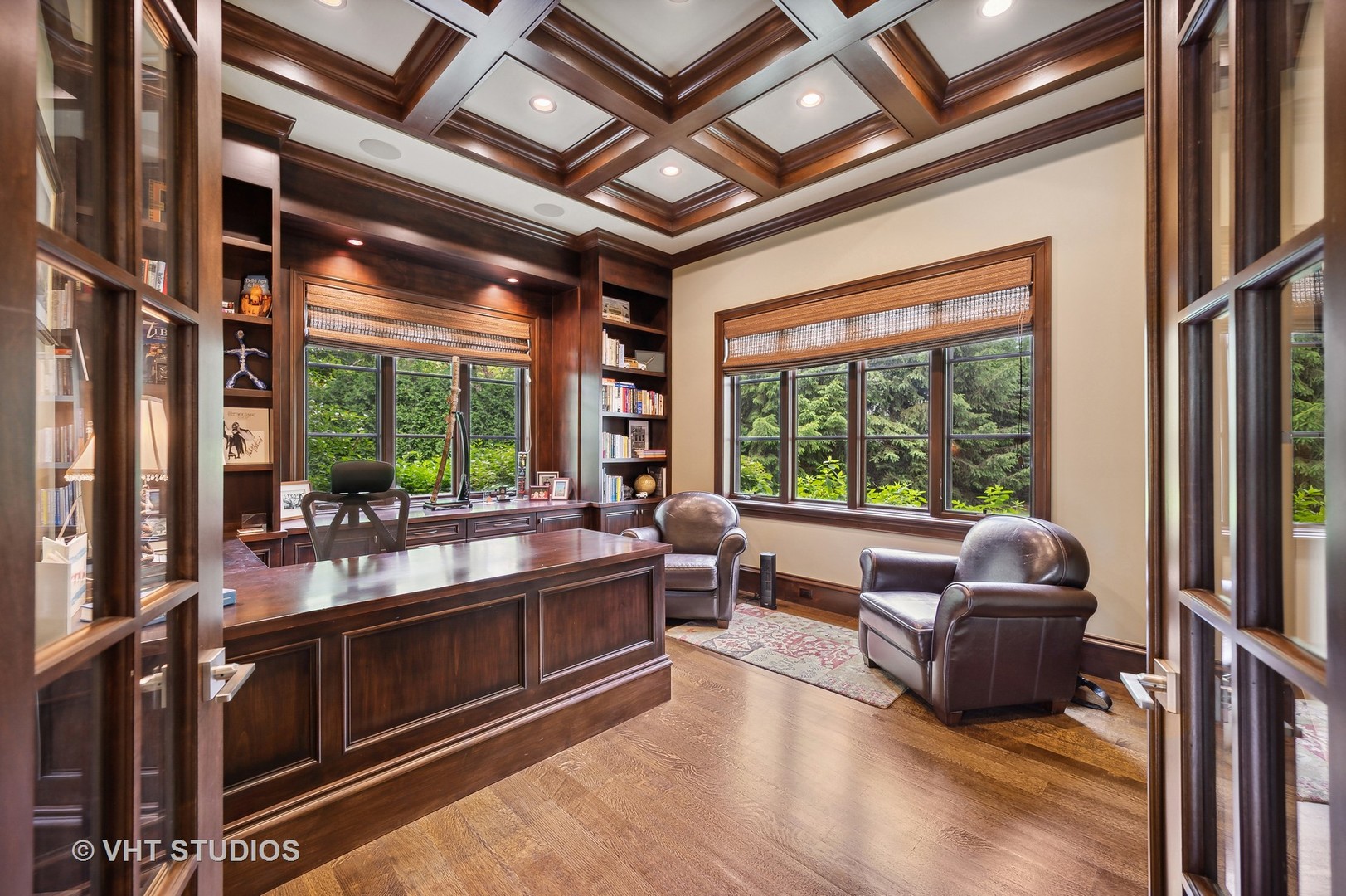 555 Sheridan Road Glencoe, IL 60022 - Photo 12 of 27 a living room with furniture and a floor to ceiling window