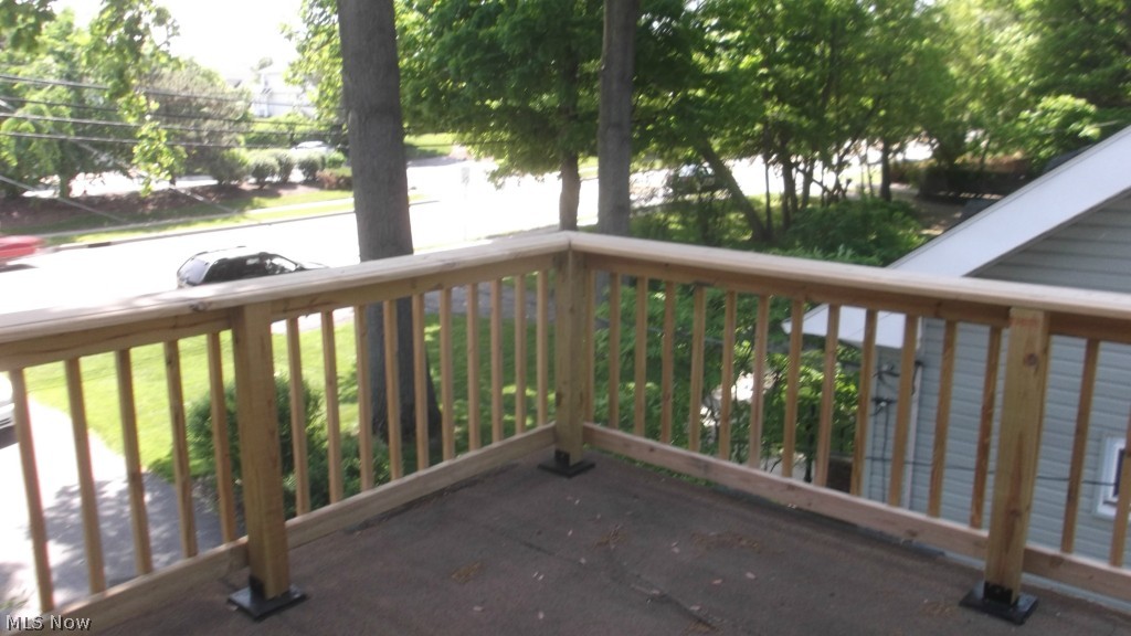 4484 Grayton Road Cleveland, OH 44135 - Photo 11 of 20 Deck off bedroom 3. Fantastic views including Metro Park